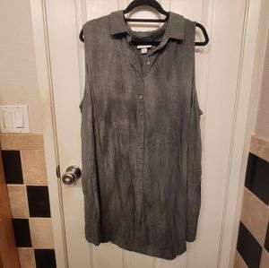 Ava and Viv Dark Green Blouse